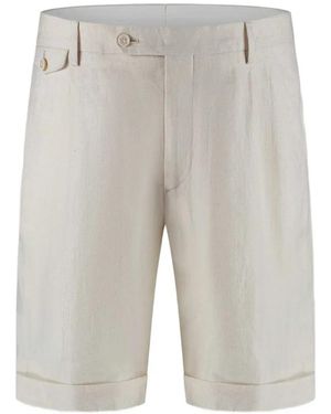 Lardini Cuffed Shorts - Grey