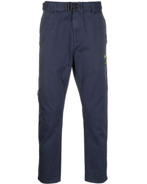 Off-White c/o Virgil Abloh Straight-Leg Trousers - Blue
