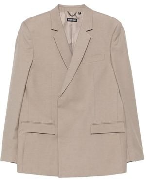 Antony Morato Double-Breasted Blazer - Natural