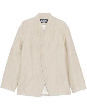 Jacquemus La Veste Bastide Jacket - Natural