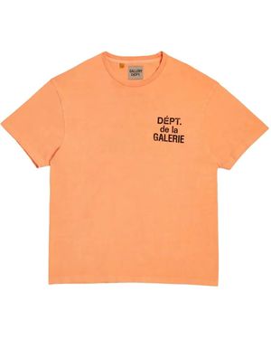 GALLERY DEPT. Camiseta French - Naranja