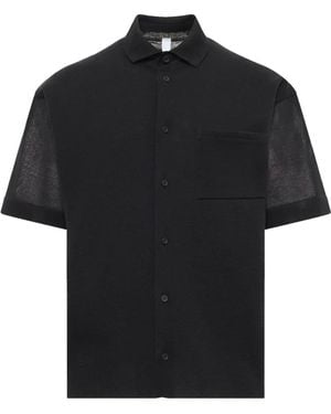 CFCL Milan Short-Sleeve Shirt - Black