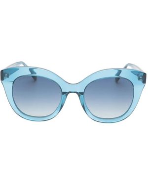Benetton Luna Cat-Eye Sunglasses - Blue
