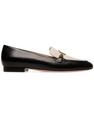 Bally Daily Emblem Loafers - Black