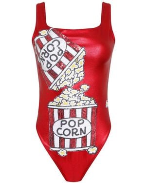 Brigitte Bardot Body Con Paillettes - Rosso