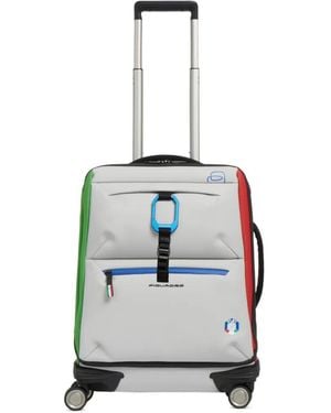 Piquadro X Fisi Corner 2.0 Suitcase - White