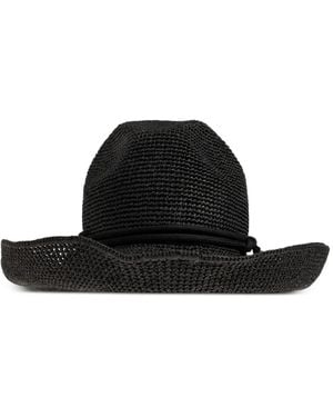 Emporio Armani Cloche Hat - Black
