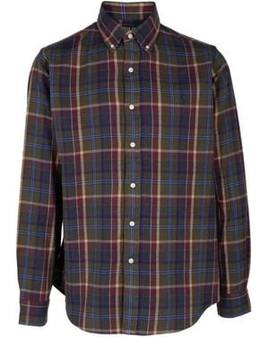 Polo Ralph Lauren Plaid Button-Down Shirt - Blue