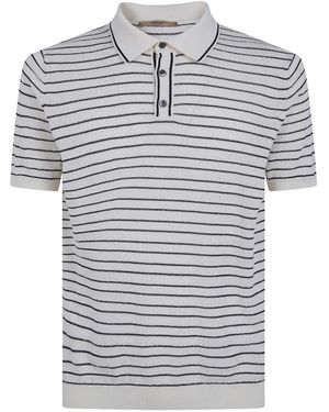 Nuur Polo A Rayas - Gris