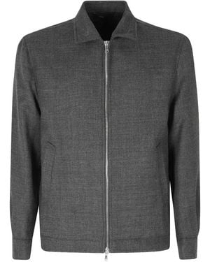 Briglia 1949 Bill Zip-Up Collared Jacket - Gray