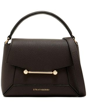 Strathberry Mosaic Tote Bag - Black
