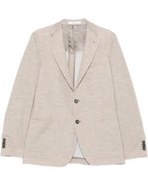 Tagliatore Single-Breasted Blazer - Natural