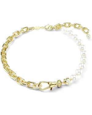 Swarovski Idyllia Crystal-Embellished Necklace - White