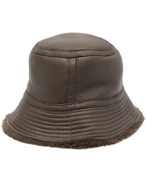 Yves Salomon Sombrero de pescador - Marrón