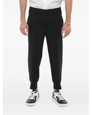 Neil Barrett Pressed-Crease Trousers - Black