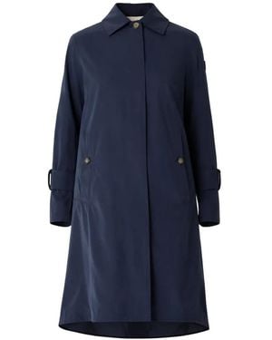 Peuterey Buttoned trench coat - Azul