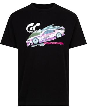 ANTI SOCIAL SOCIAL CLUB X Gran Turismo Gt500 Graphic-Print T-Shirt - Black