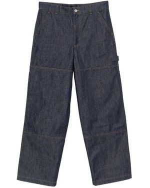 A.P.C. Don Straight-Leg Jeans - Blue