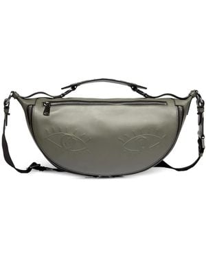 Lancel Origami Eye-Motif Bag - Grey