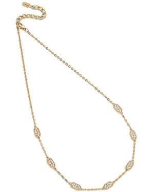 KARL LAGERFELD Collana Con Finiture Lucide - Metallizzato