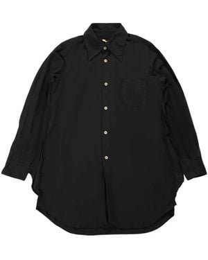 Comme des Garçons Long-sleeved Shirt - ブラック