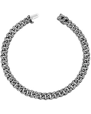 SHAY Mini Pavé Link Diamonds Bracelet - Metallic