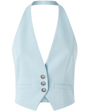 Pinko ホルターネック ベスト - ブルー