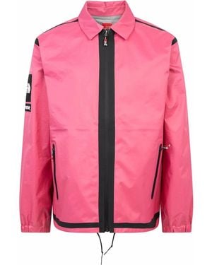 Supreme X The North Face Tape-Seam Coach Jacket - Pink