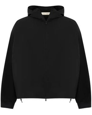 Fear Of God Full-Zip Hooded Jacket - Black