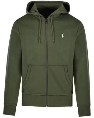 Ralph Lauren Polo Pony-Embroidered Hoodie - Green
