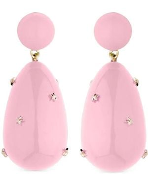 Eshvi Oorbellen - Roze