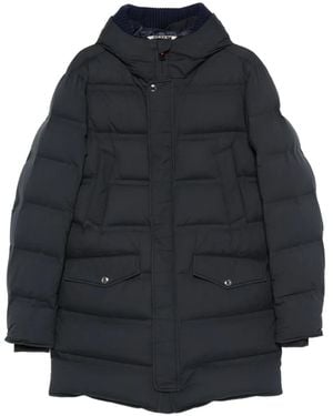 KIRED Hooded Padded Coat - Blue