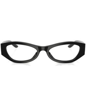 Prada Geometric-Frame Glasses - Black