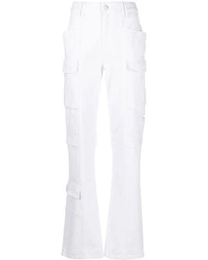 Isabel Marant Vokayo Straight-leg Jeans - White