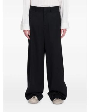Ann Demeulemeester Franck Wide-Leg Trousers - Black