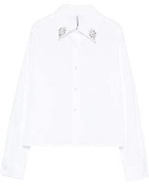 Liviana Conti Berenica Embellished Shirt - White