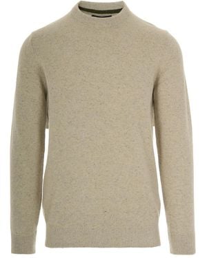 Barbour Speckled Crew-Neck Jumper - Natural