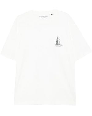 Marc O' Polo T-Shirt À Imprimé Graphique - White