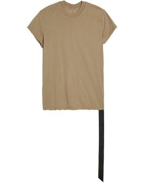 Rick Owens コットン Tシャツ - ナチュラル