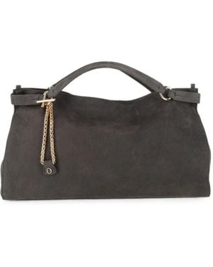 Orciani Midi Virgo Nabucco Tote Bag - Black