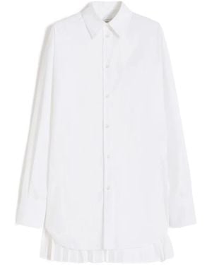 Sportmax Pleated Shirt - White