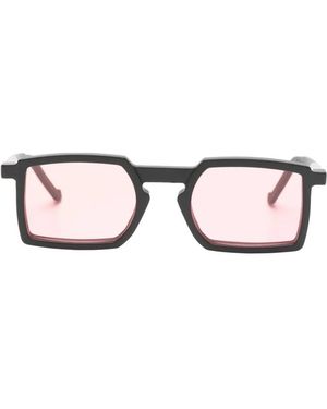 VAVA Eyewear Wl0062 Geometric-Frame Sunglasses - Black