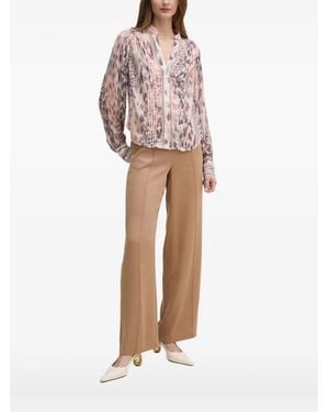Guess Leopard-Print Shirt - White