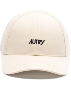 Autry ロゴ キャップ - ナチュラル
