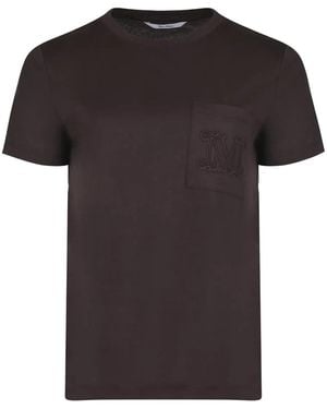 Max Mara Cotton T-Shirt - Black