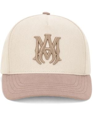Amiri Ma Two-Tone Cotton Hat - Natural