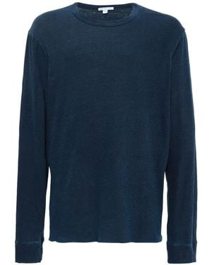 James Perse ロングtシャツ - ブルー