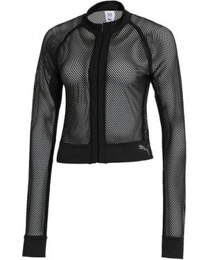 PUMA X Selena Gomez Long-Sleeves Track Jacket - Black