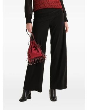 Maliparmi Tecno Jersey Panelled Trousers - Black