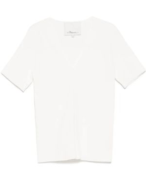 3.1 Phillip Lim T-Shirt Nervuré - White